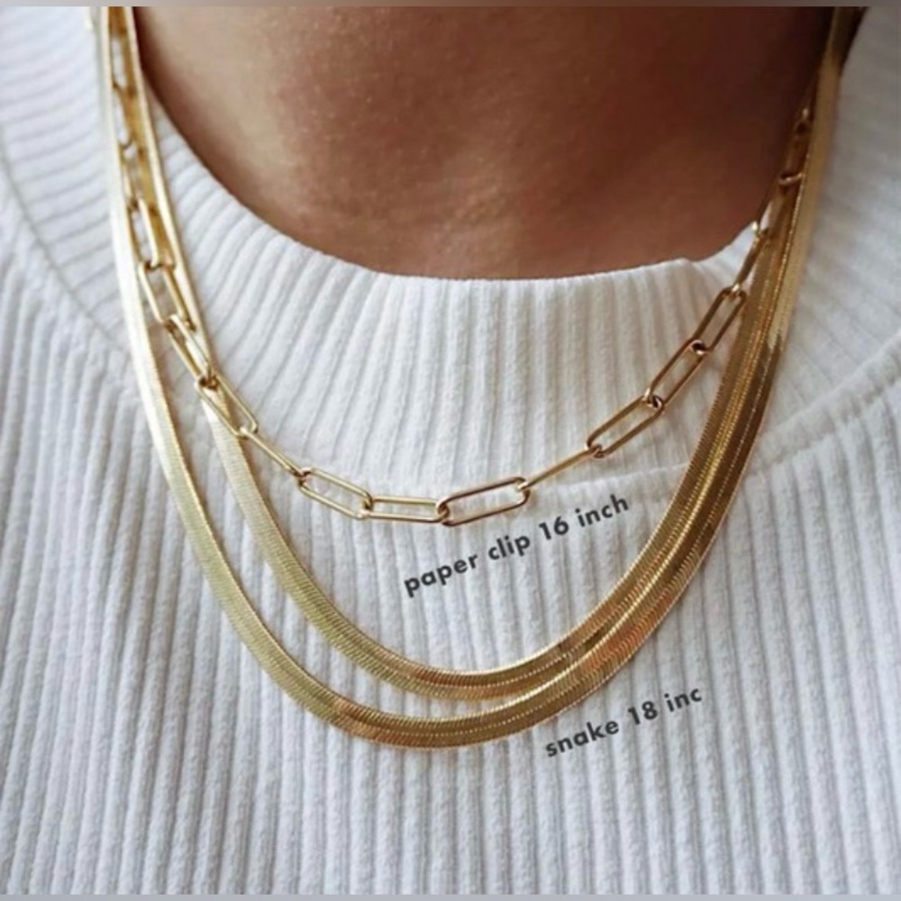 18K Gold Plated Necklace